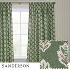 Sessile  Motif Pencil Pleat Curtains