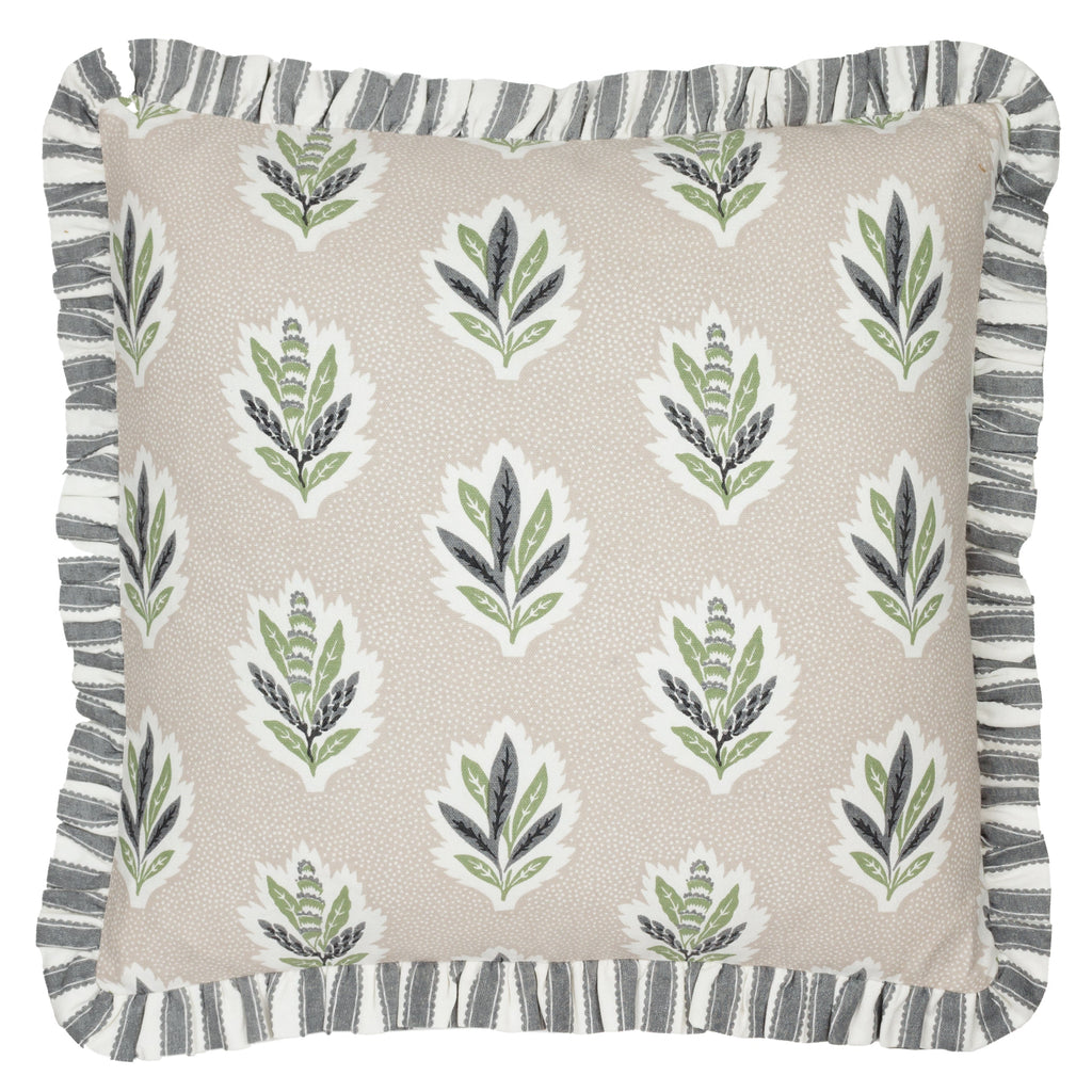 Sessile Leaf Ruffle Cushion