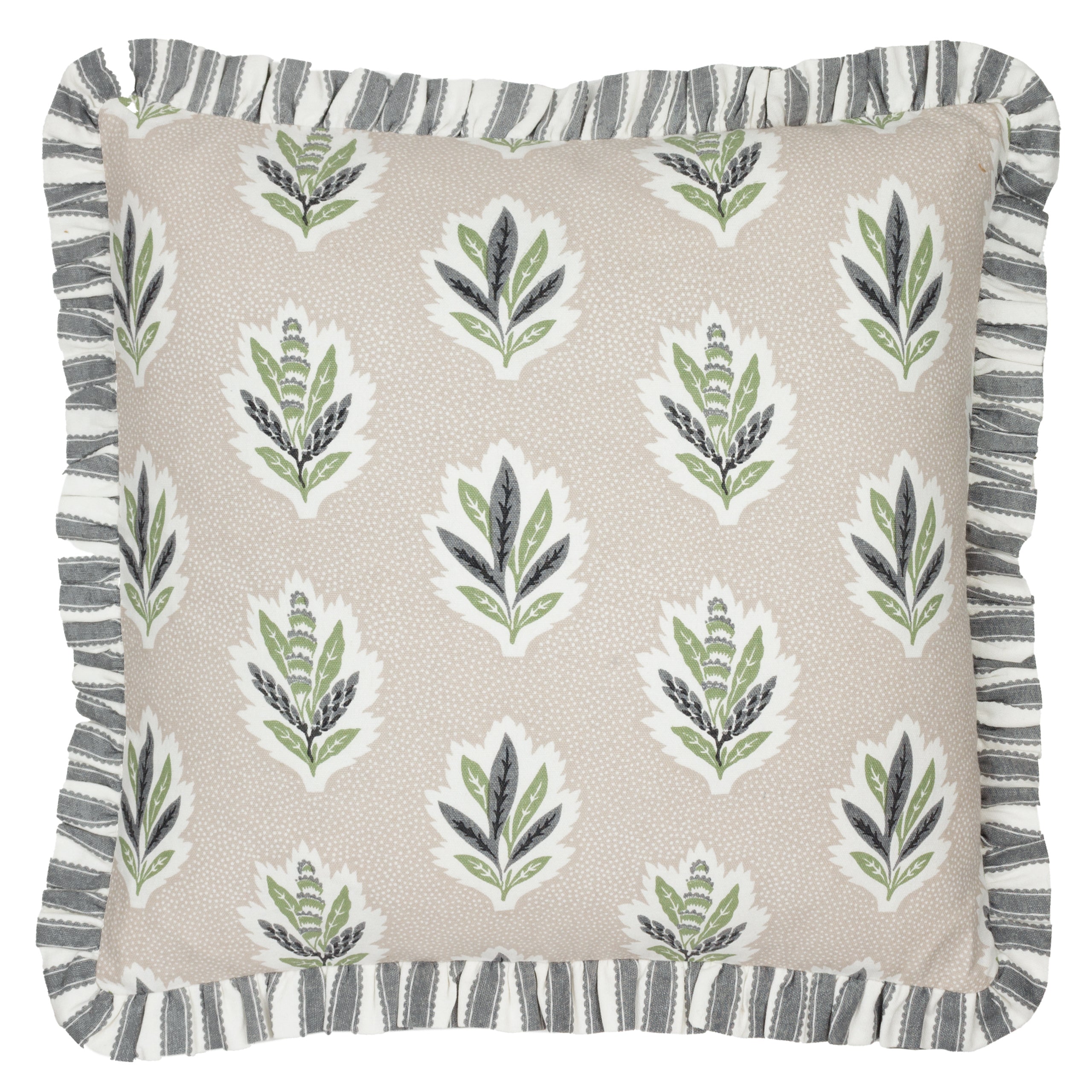 Sessile Leaf Ruffle Cushion