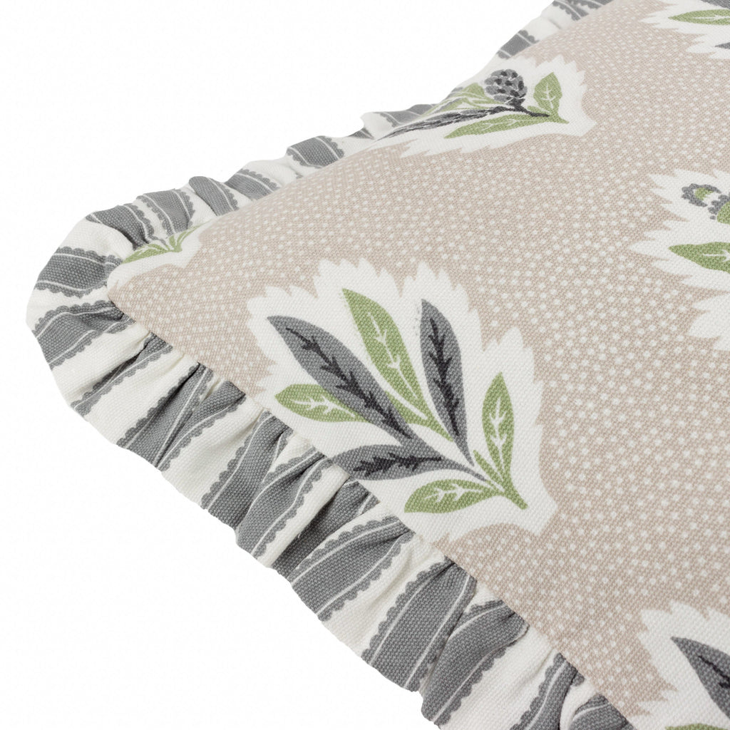 Sessile Leaf Ruffle Cushion