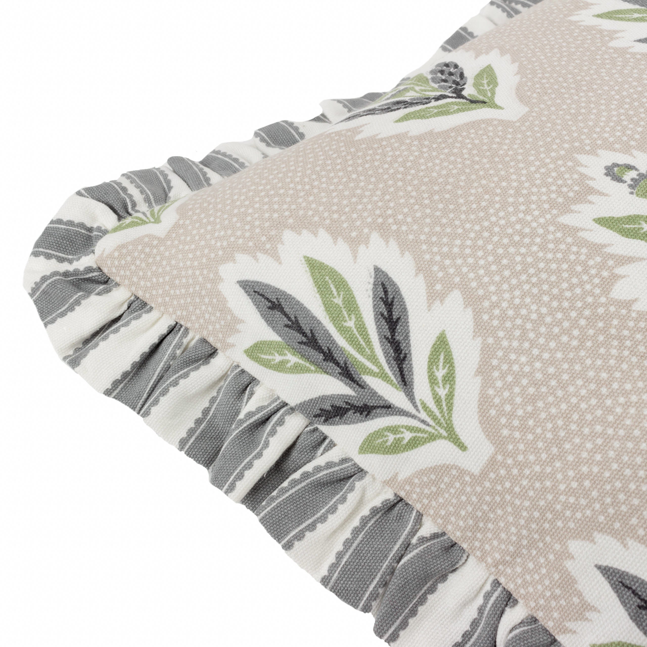 Sessile Leaf Ruffle Cushion