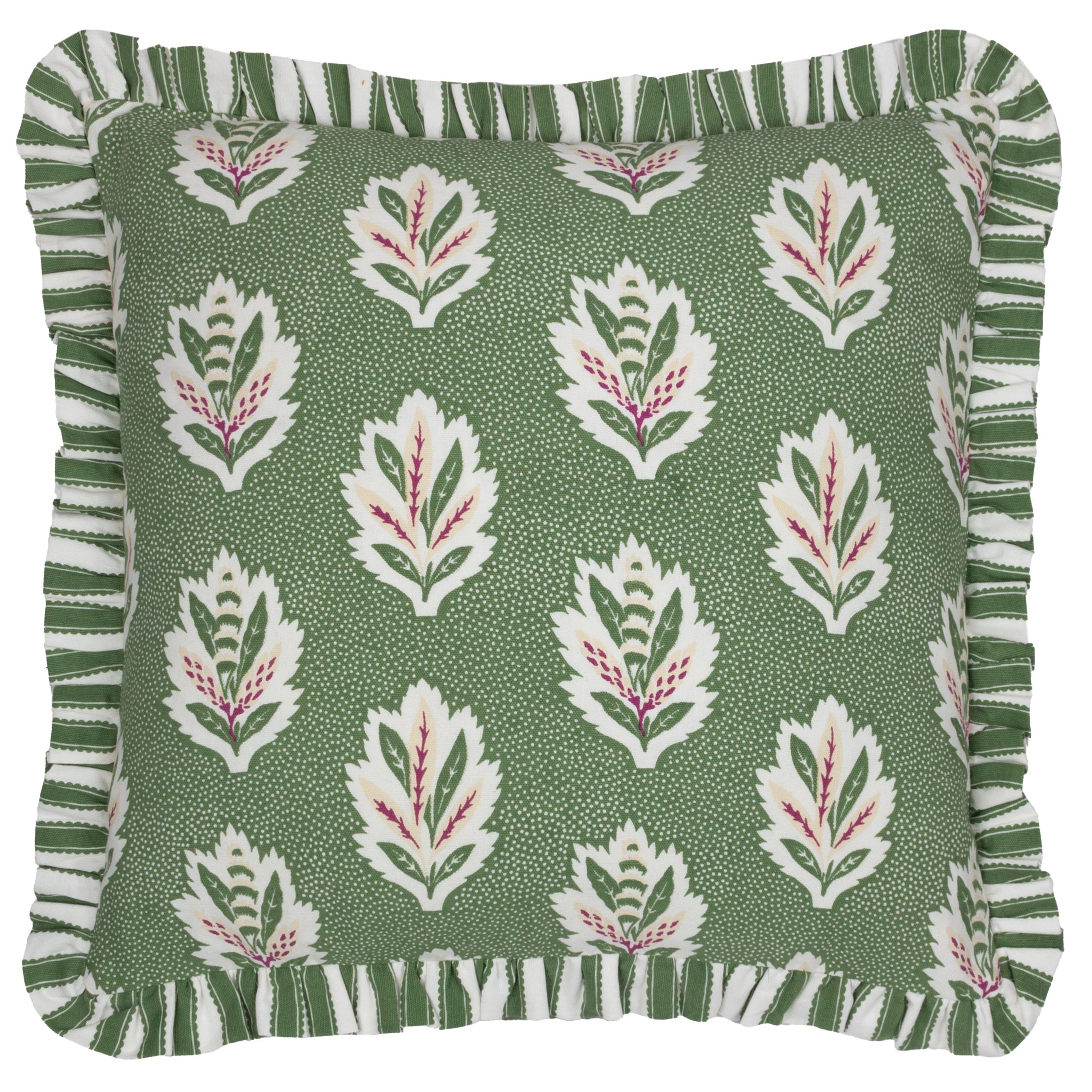 Sessile Leaf Ruffle Cushion