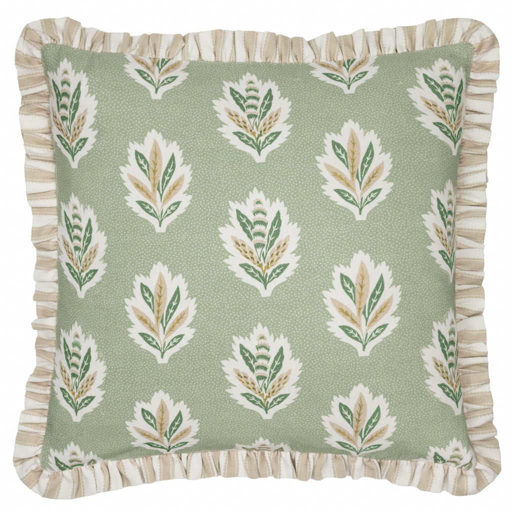 Sessile Leaf Ruffle Cushion