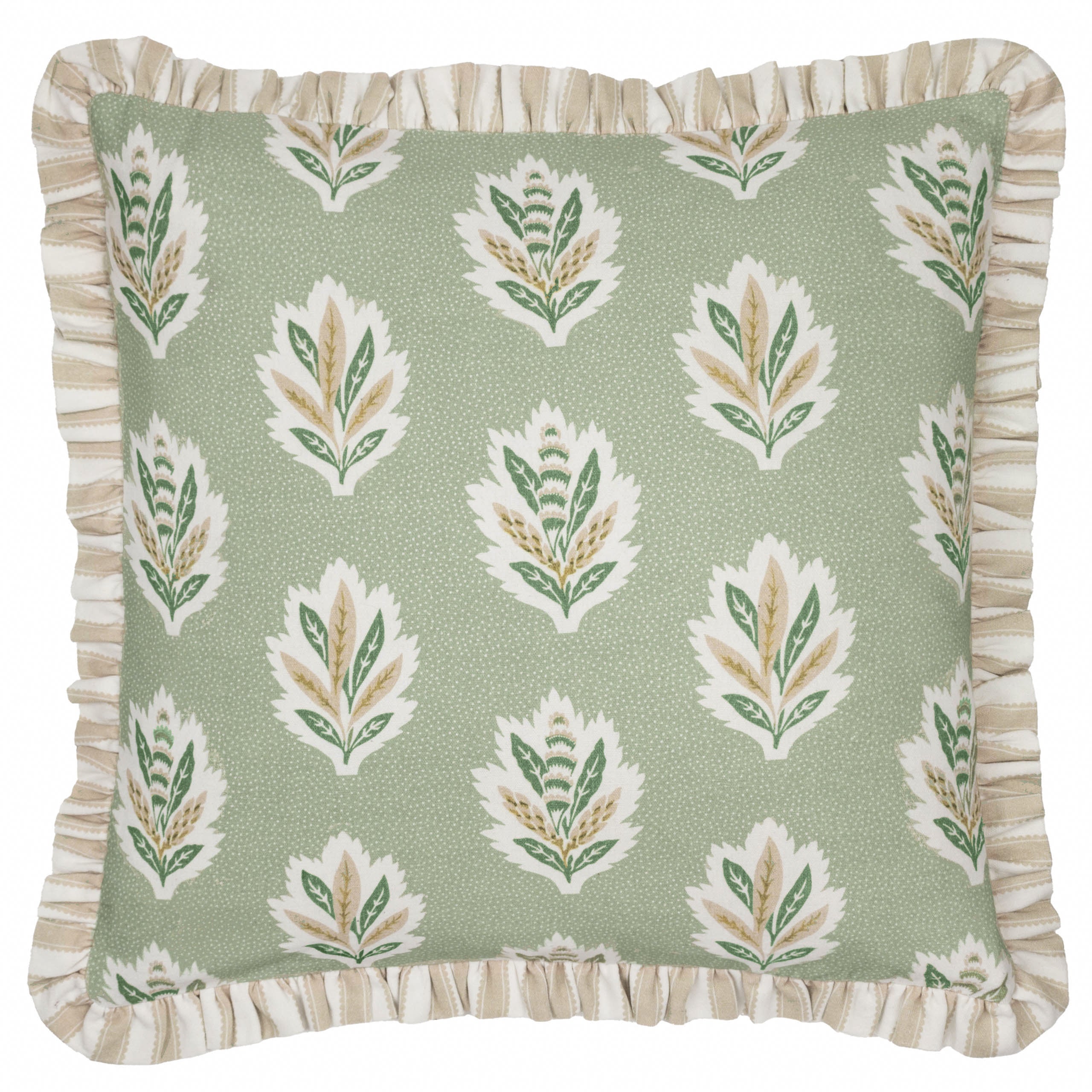 Sessile Leaf Ruffle Cushion