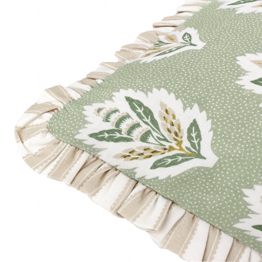 Sessile Leaf Ruffle Cushion