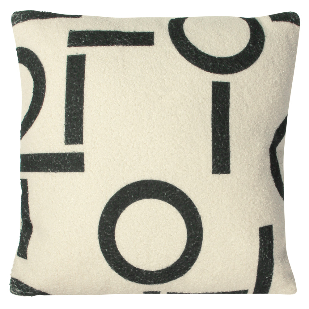Shearling Circa Printed Cushion