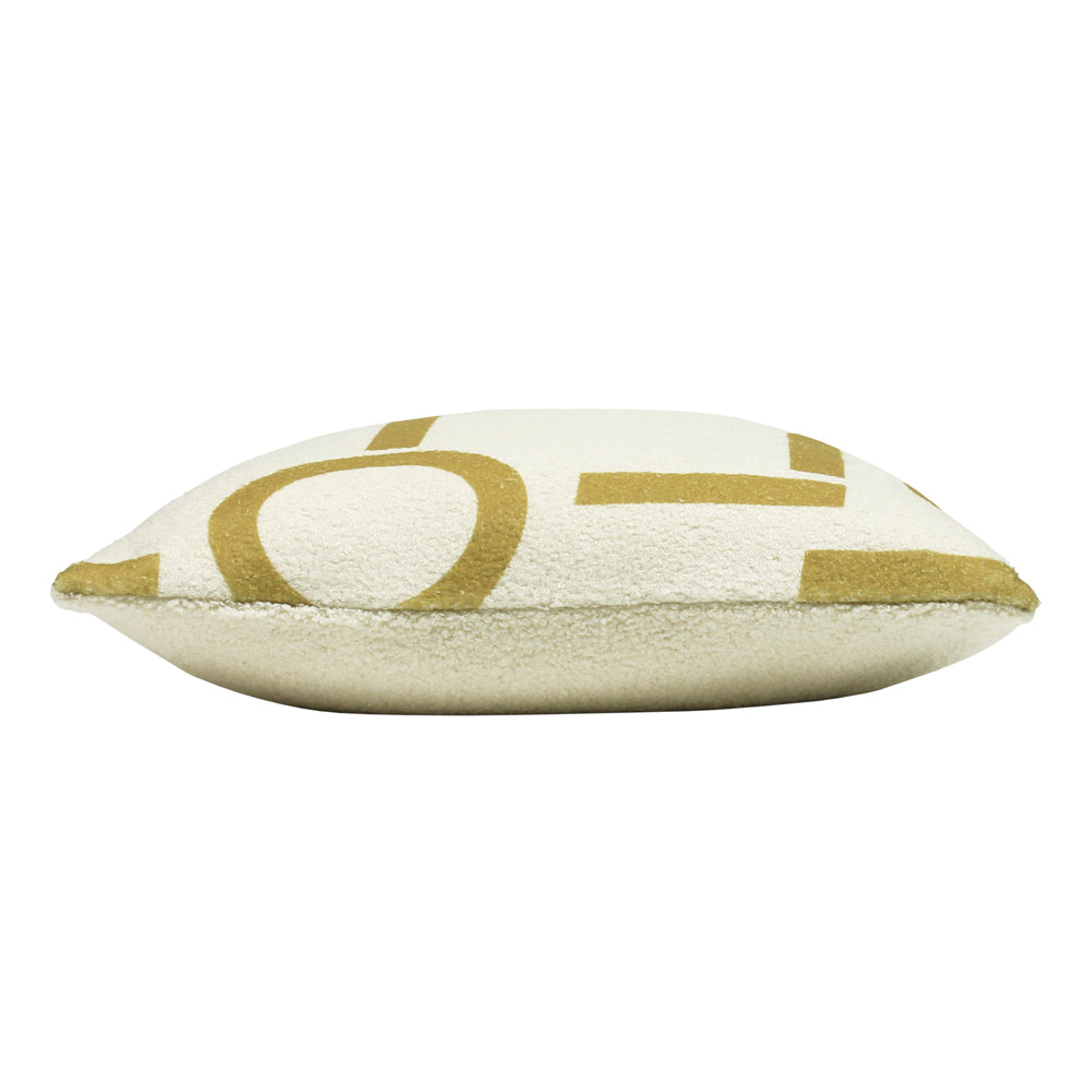 Shearling Circa Printed Cushion