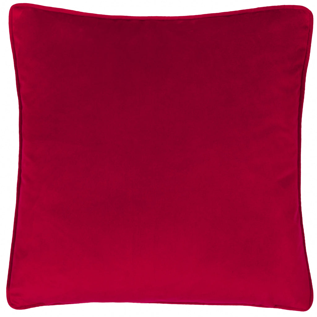 Showtime Embroidered Velvet Cushion