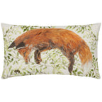 Shugborough Leaping Fox Traditional Cushion
