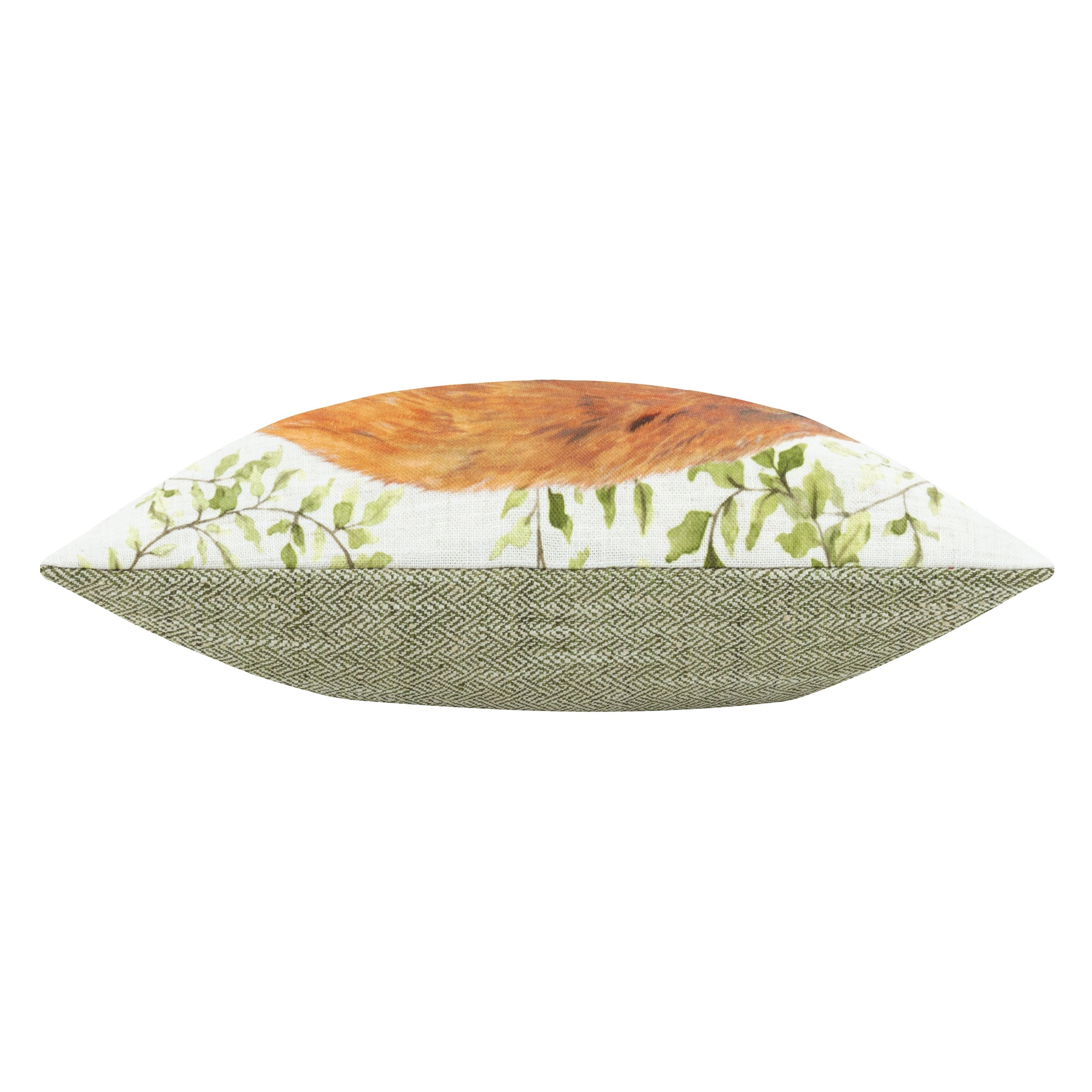 Shugborough Leaping Fox Traditional Cushion