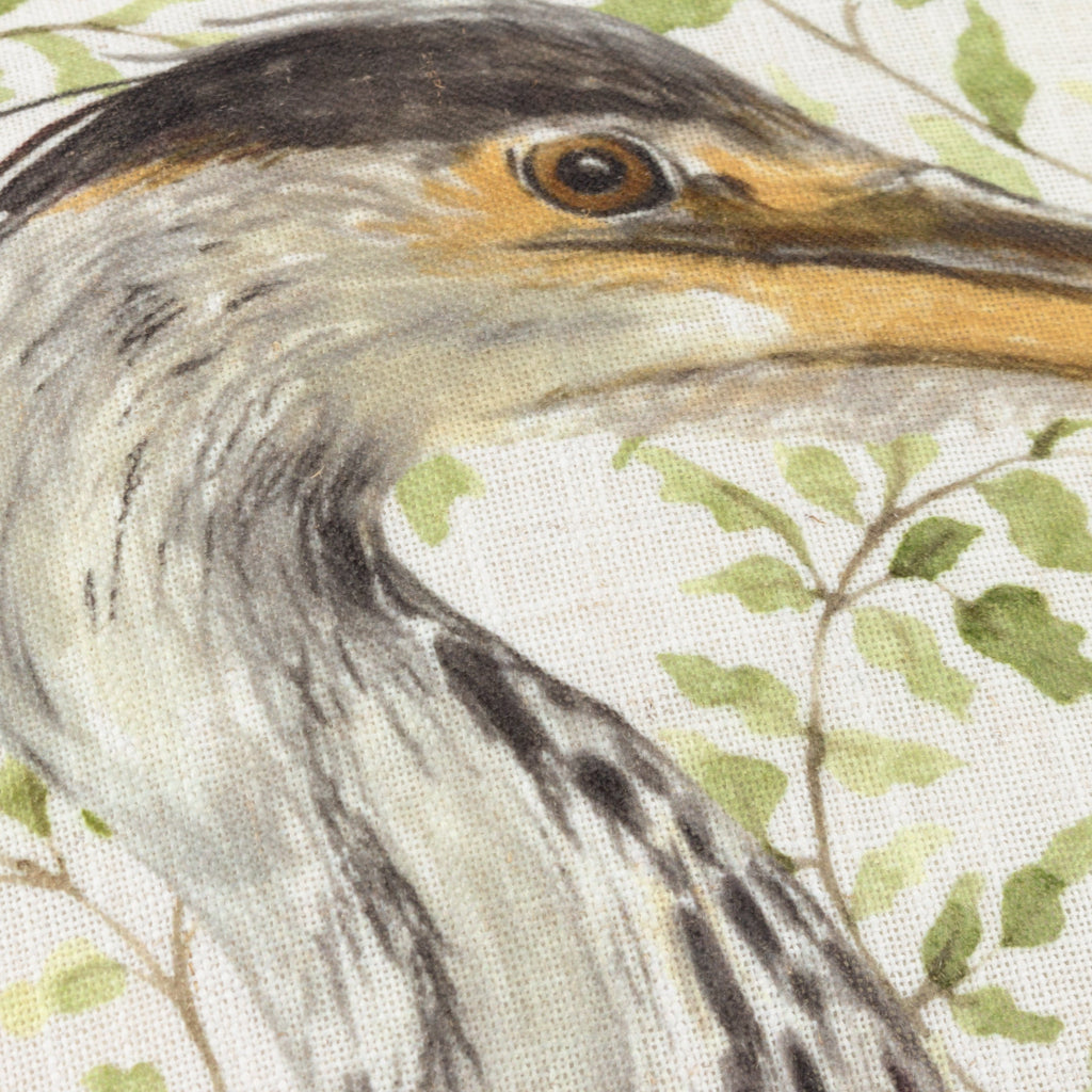 Shugborough Heron Traditional Cushion