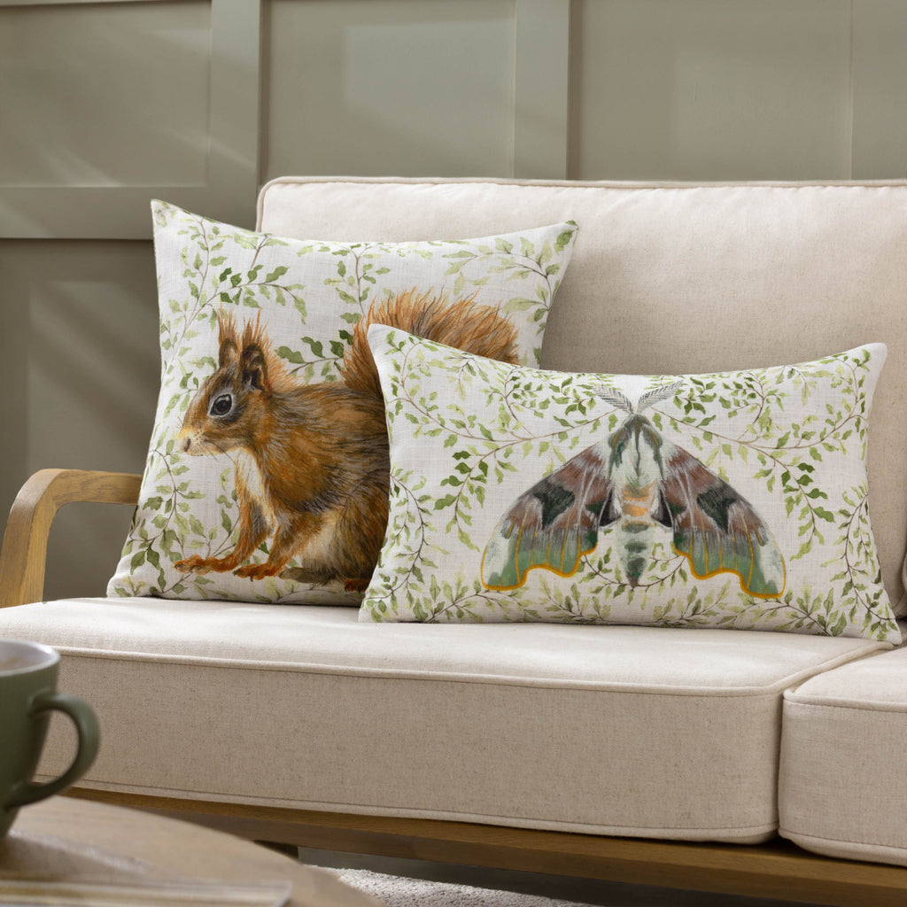 Shugborough Squirrel Traditional Cushion
