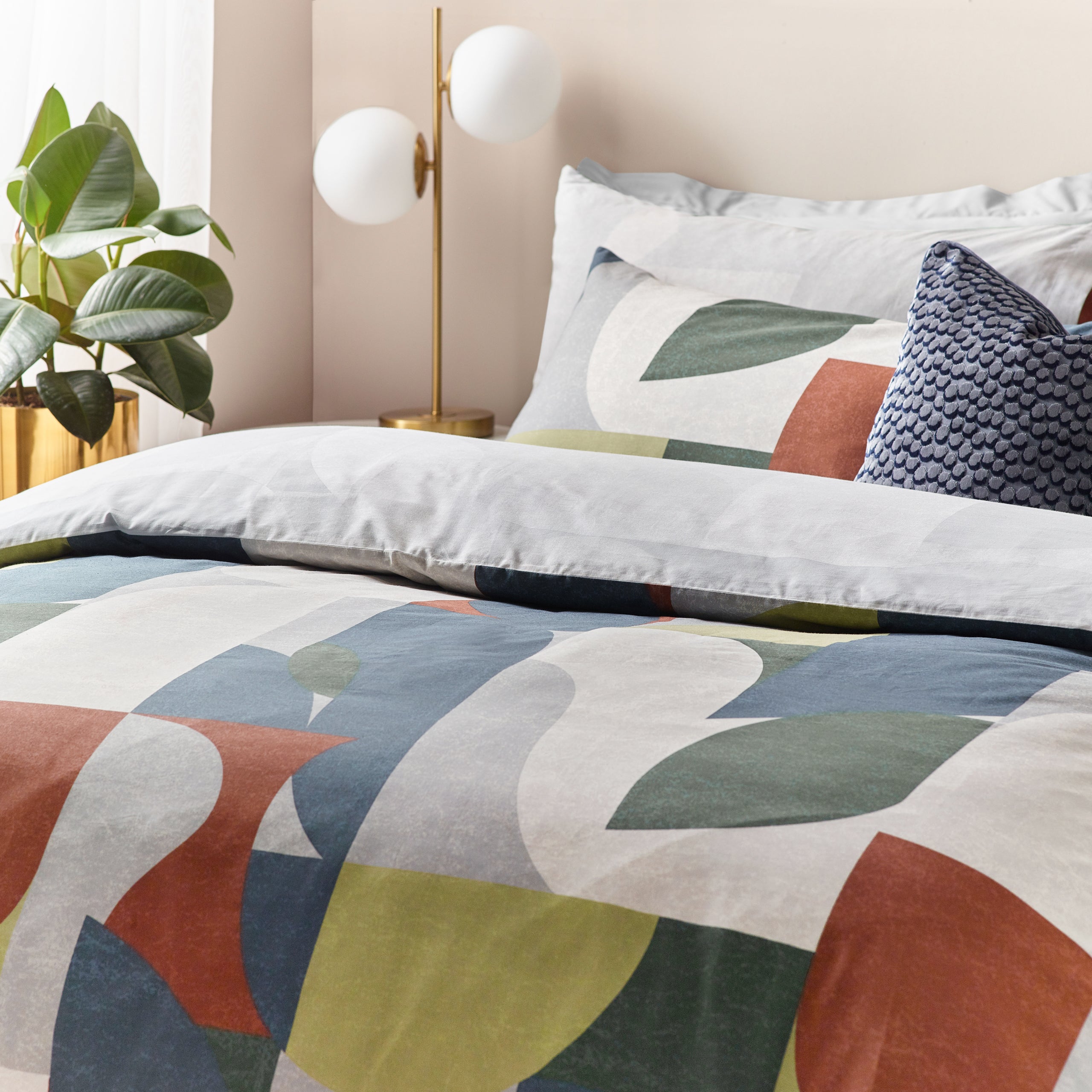 Siresa Geometric Duvet Cover Set