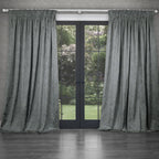 Sitara Embroidered Pencil Pleat Curtains