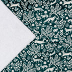 Skandi Woodland Sherpa Fleece Throw