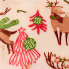 Sleigh Team Printed Fleece Throw