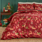 Sleigh Team Soft Touch Duvet Cover Set
