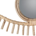 Smalley Rattan Eyeshaped Wall Mirror