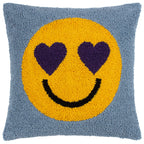 Smile Knitted Cushion
