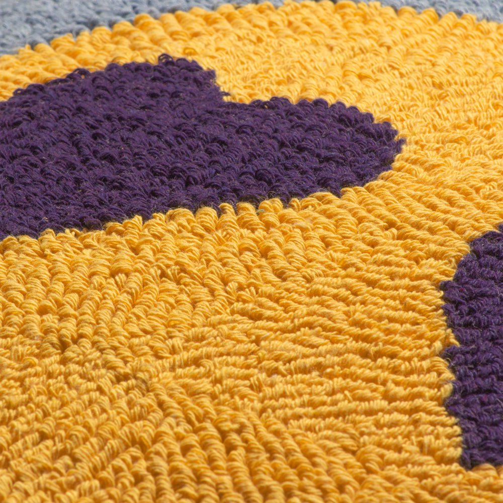 Smile Knitted Cushion