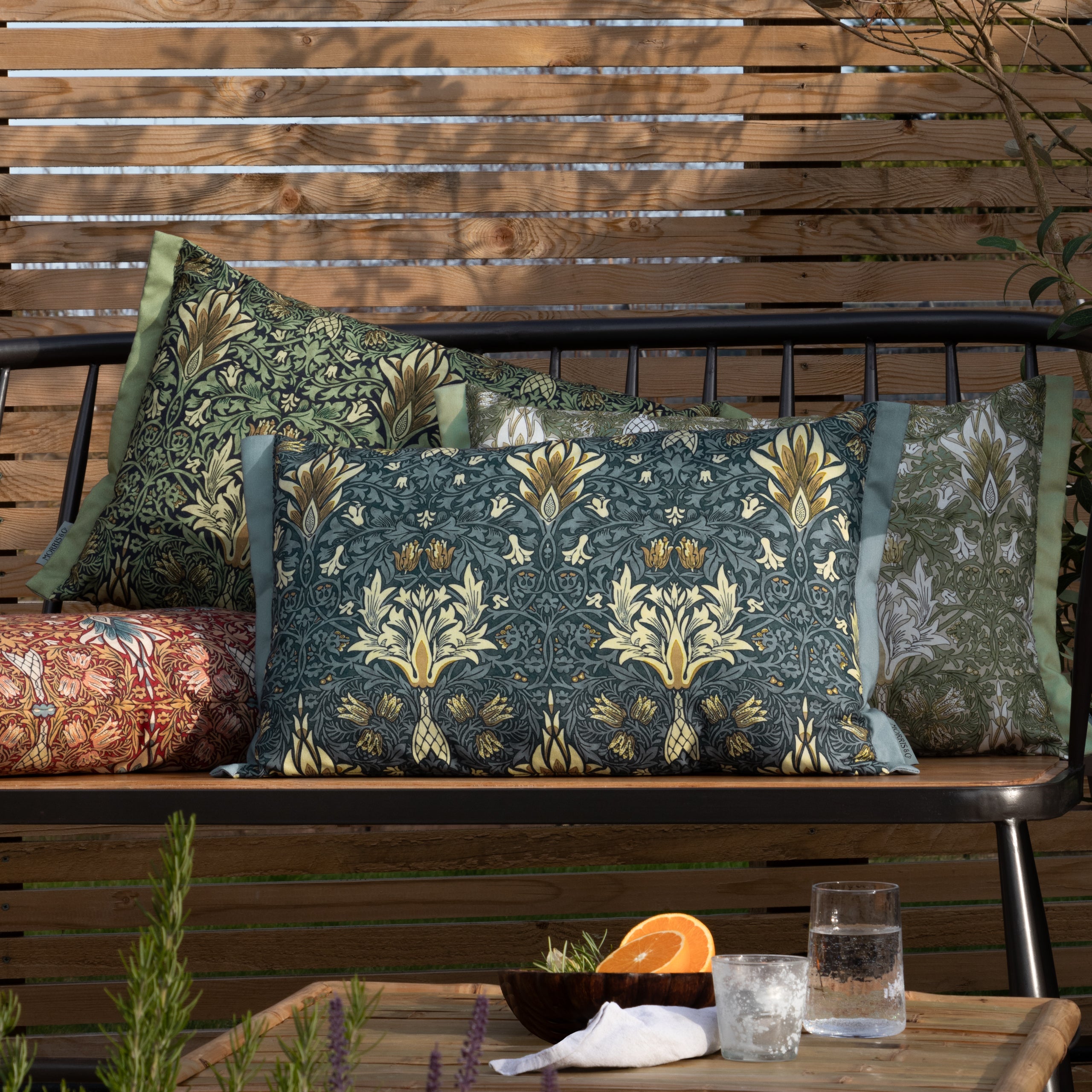 Snakeshead Printed Outdoor Cushion