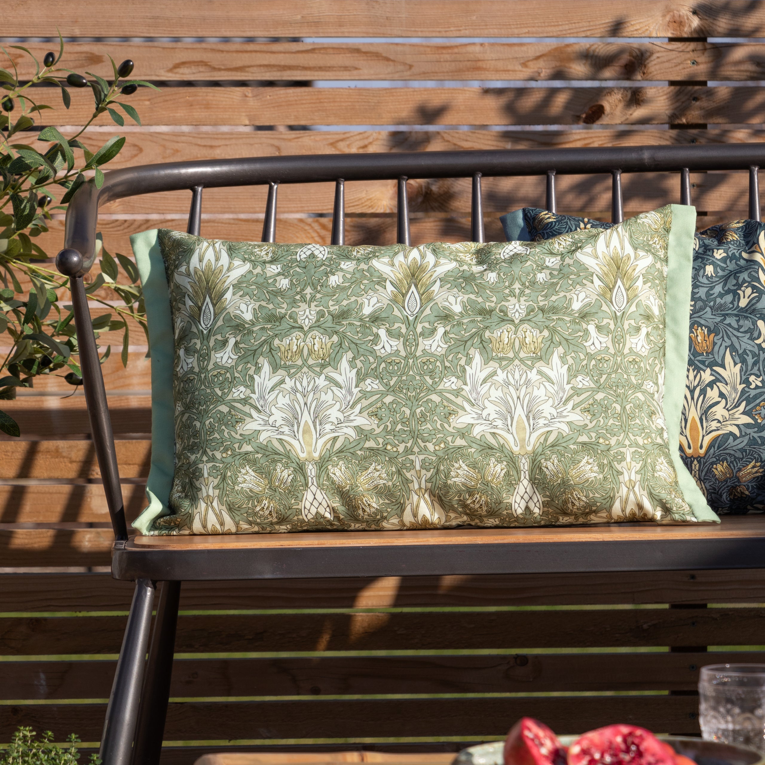 Snakeshead Printed Outdoor Cushion