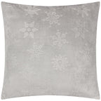 Snowflakes Faux Fur Cushion