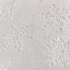 Snowflakes Faux Fur Cushion