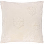 Snowflakes Faux Fur Cushion
