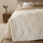 Snowflakes Faux Fur Cushion