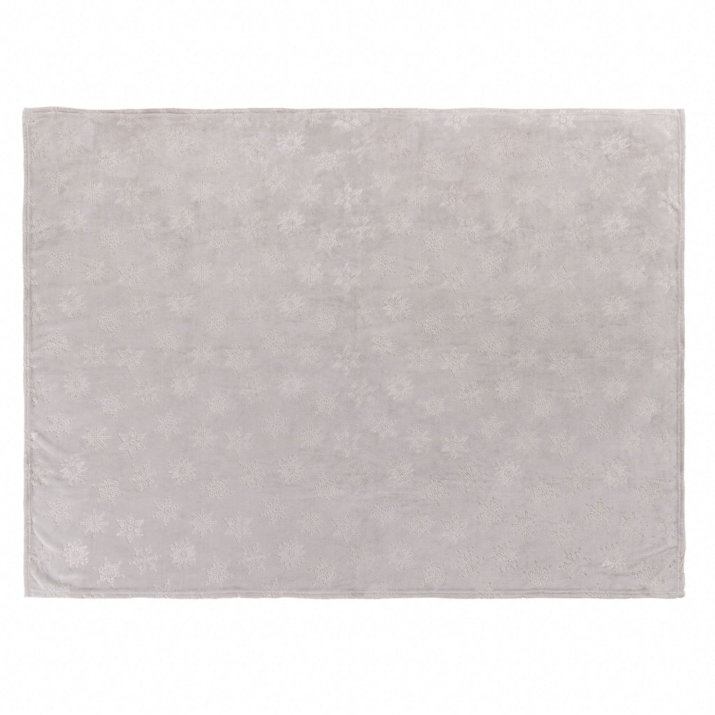 Snowflakes Soft Flannel Fleece Throw