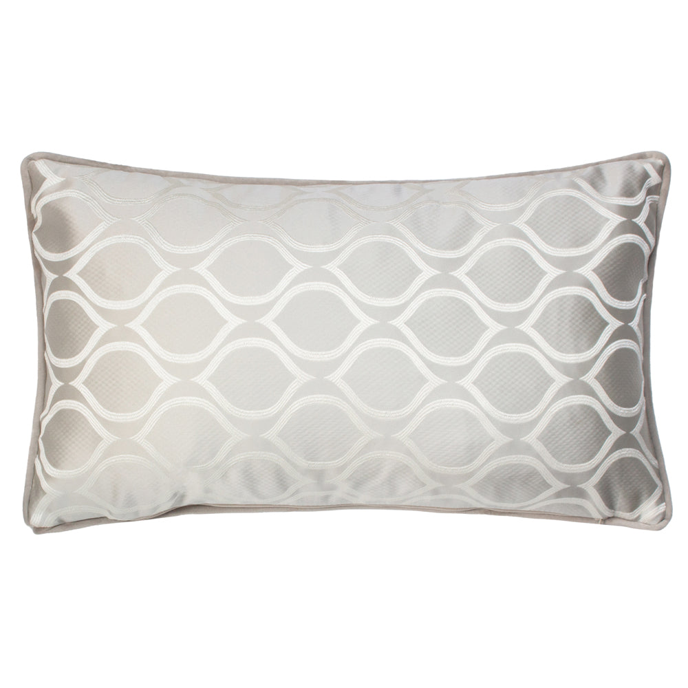 Solitaire Embroidered Rectangular Cushion