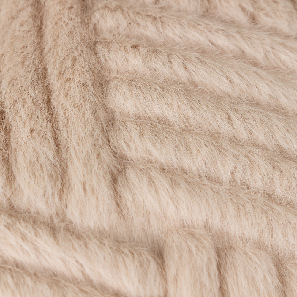 Sonnet Cut Faux Fur Cushion
