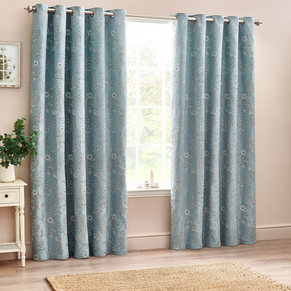 Sophia Room Darkening Eyelet Curtains