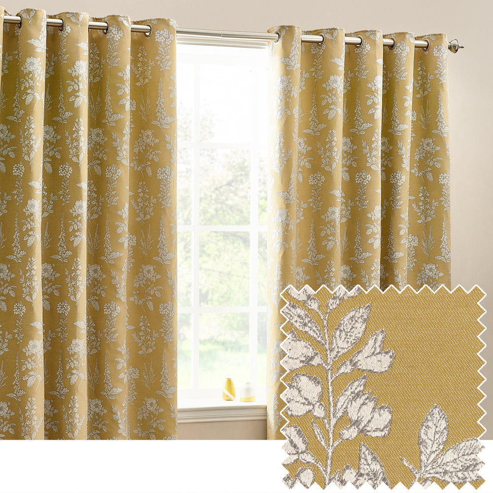 Sophia Room Darkening Eyelet Curtains