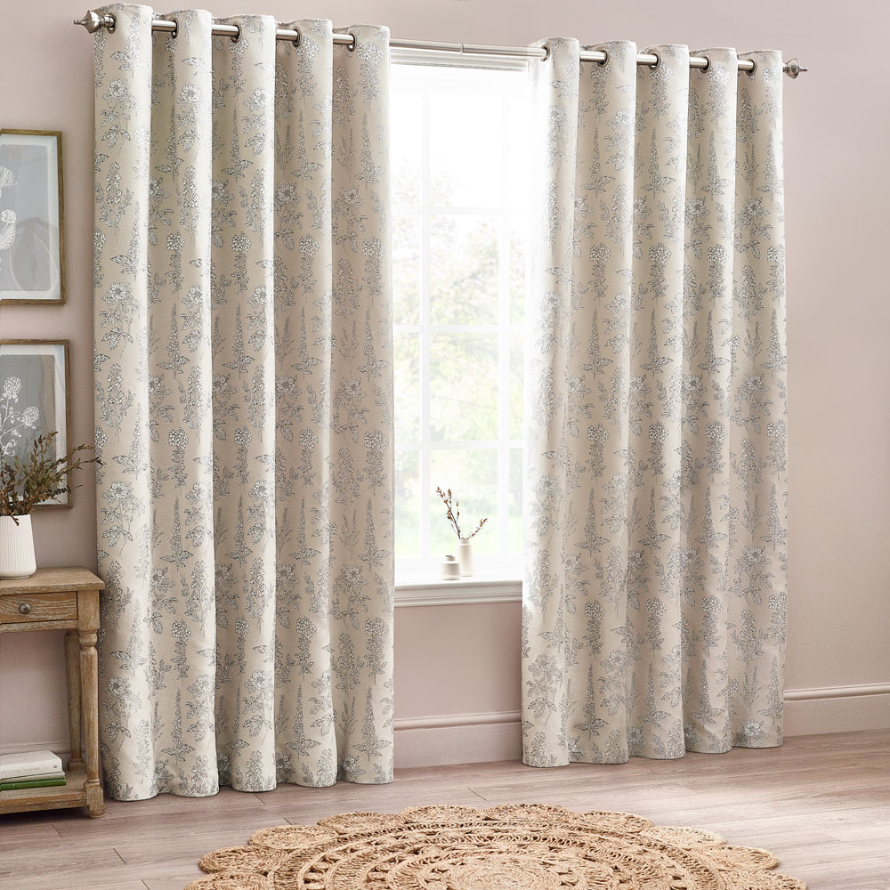 Sophia Room Darkening Eyelet Curtains