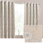 Sophia Room Darkening Eyelet Curtains