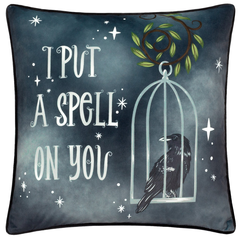 Spell On You Velvet Piped Cushion