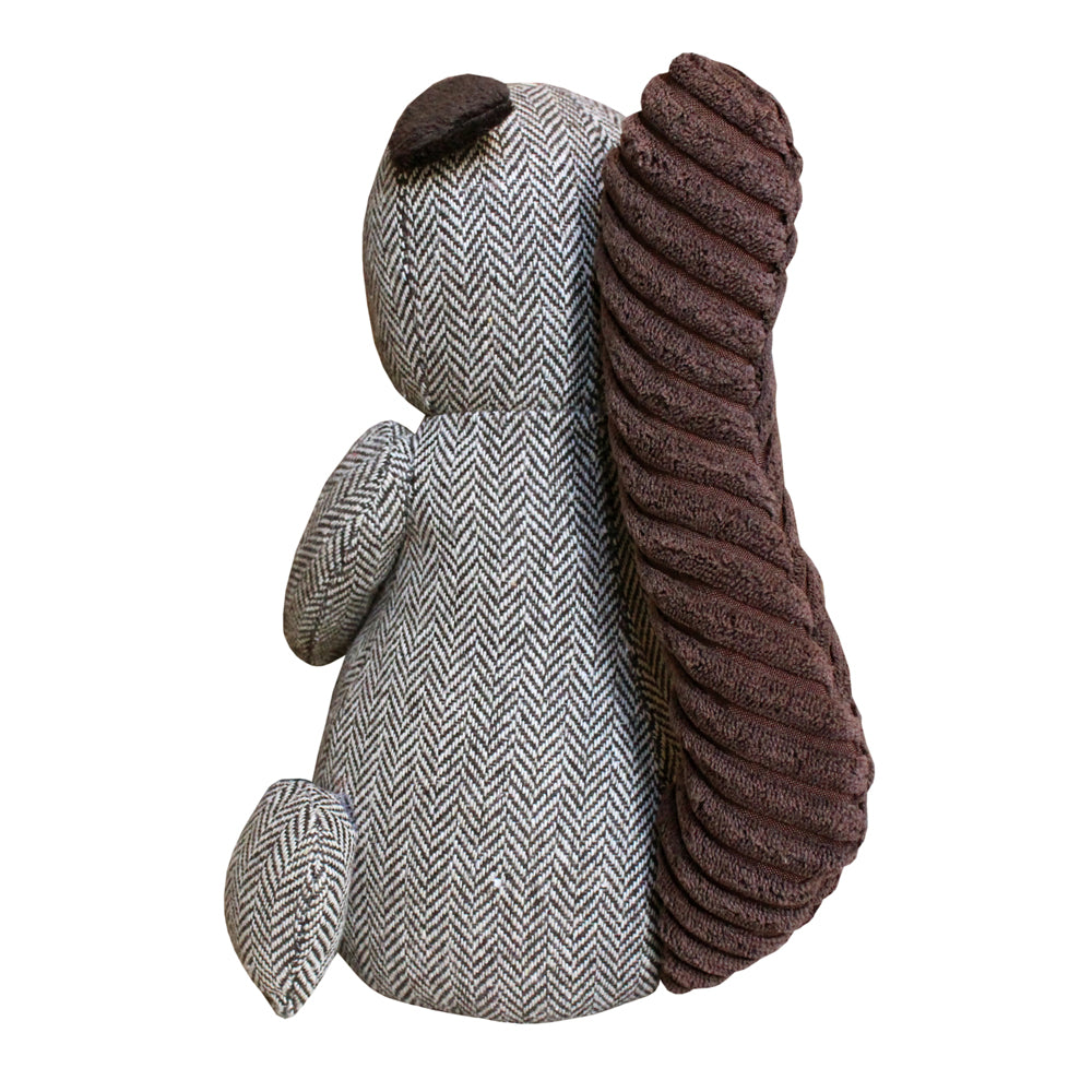 Squirrel Herringbone Novelty Door Stop