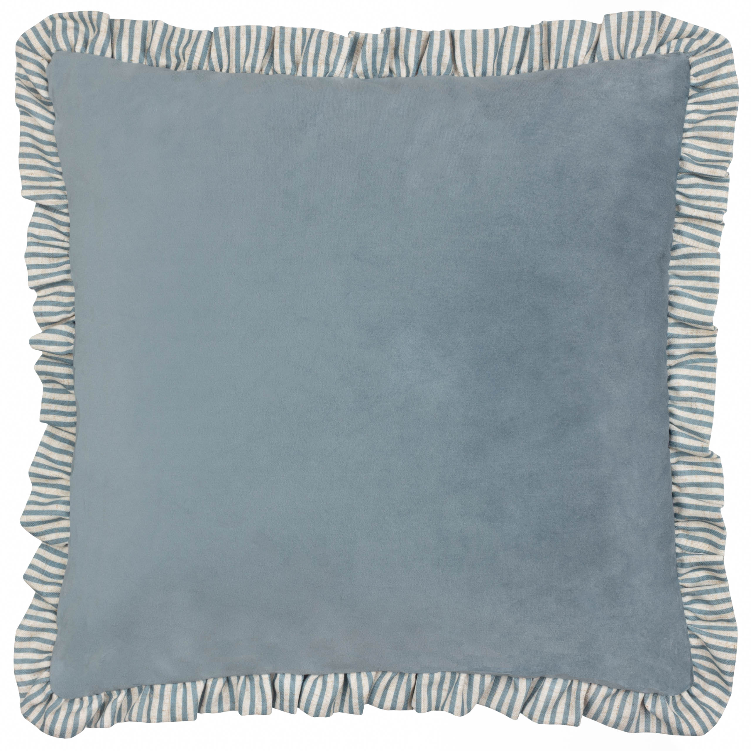 Solene Ruffle Matte Velvet Cushion