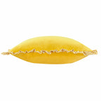 Solene Ruffle Matte Velvet Cushion