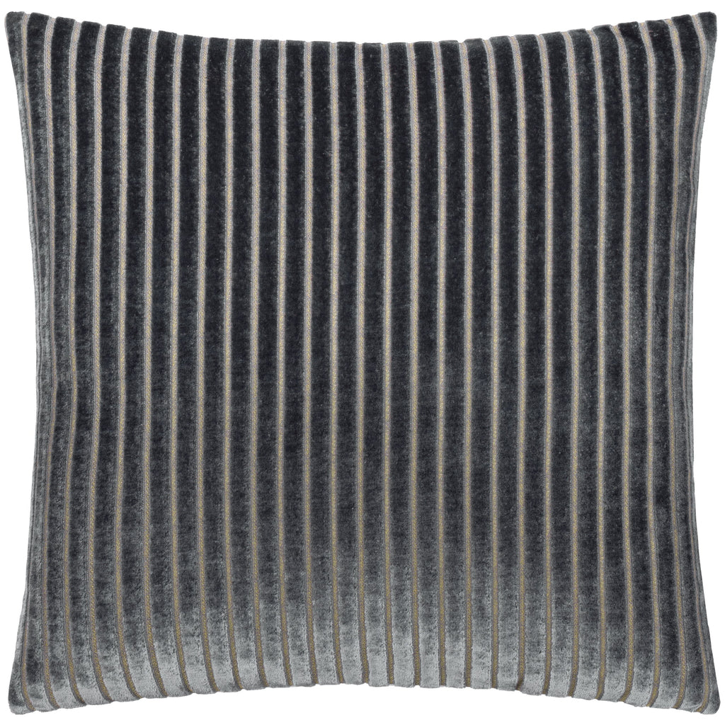 Savoy Stripe Velvet Cushion