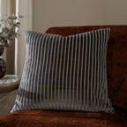 Savoy Stripe Velvet Cushion