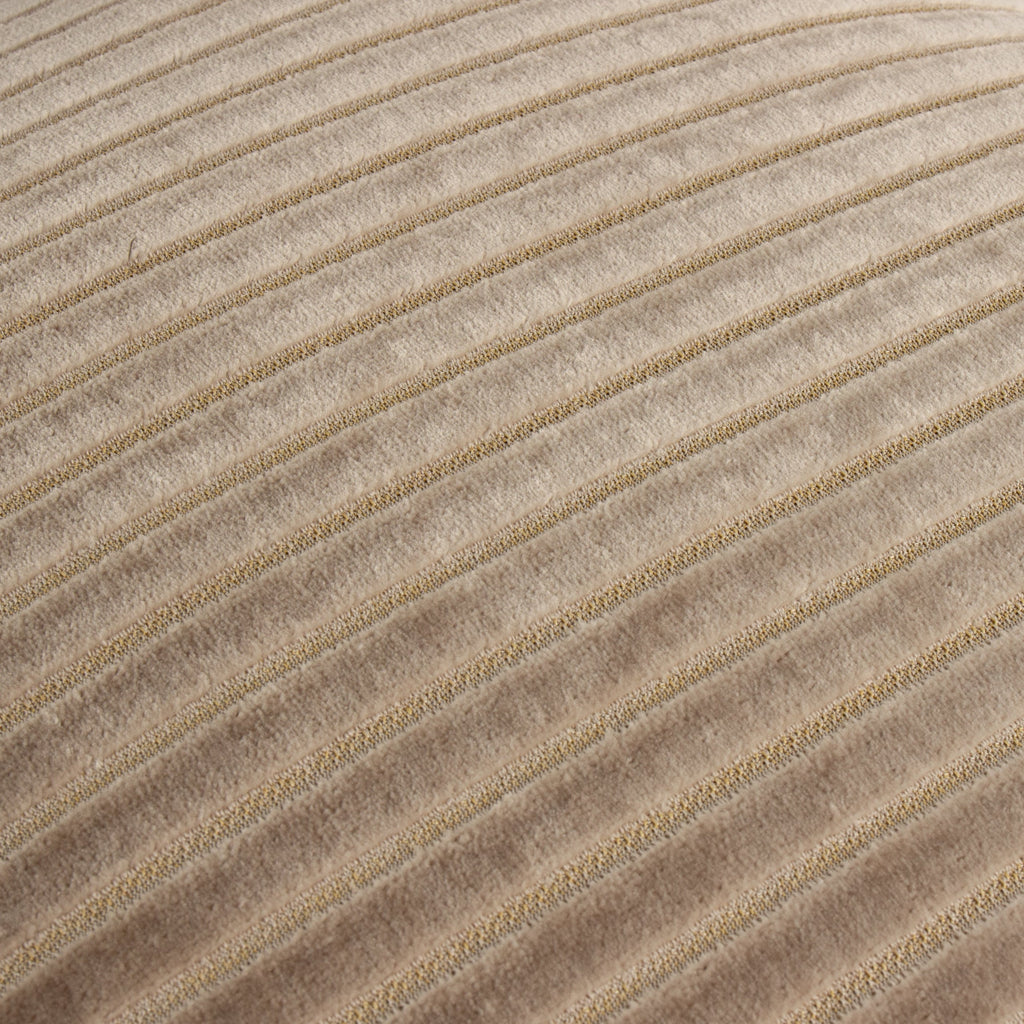 Savoy Stripe Velvet Cushion