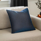 Savoy Stripe Velvet Cushion