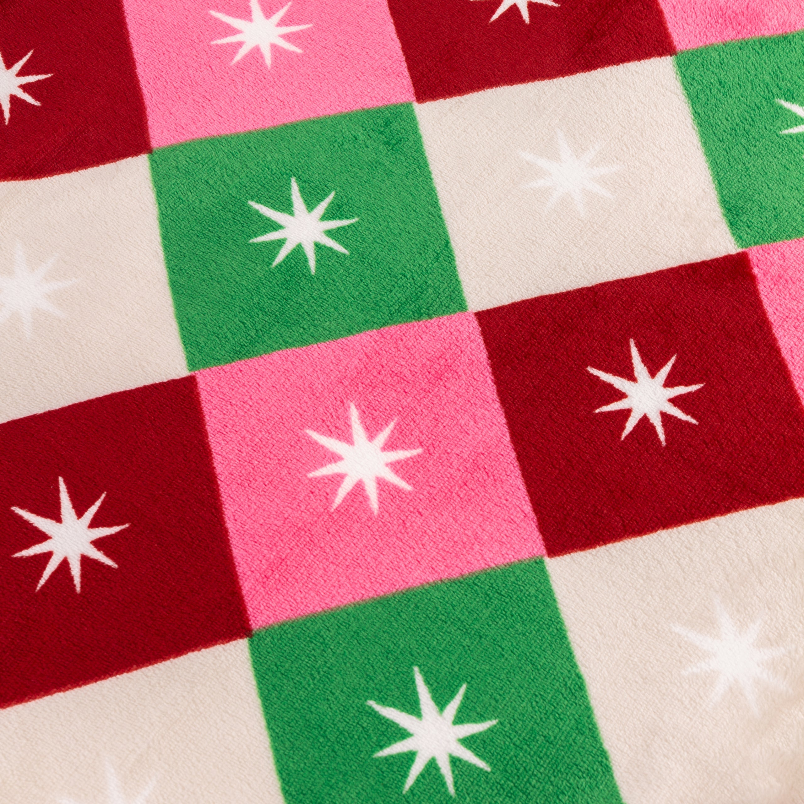 Star Sherpa Fleece Throw