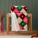 Star Sherpa Fleece Throw