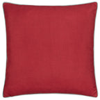 Straw Thief Piped Outdoor Cushion