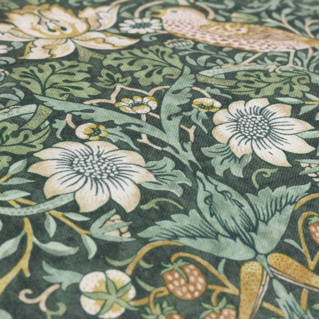 Strawberry Thief Piped Outdoor Cushion