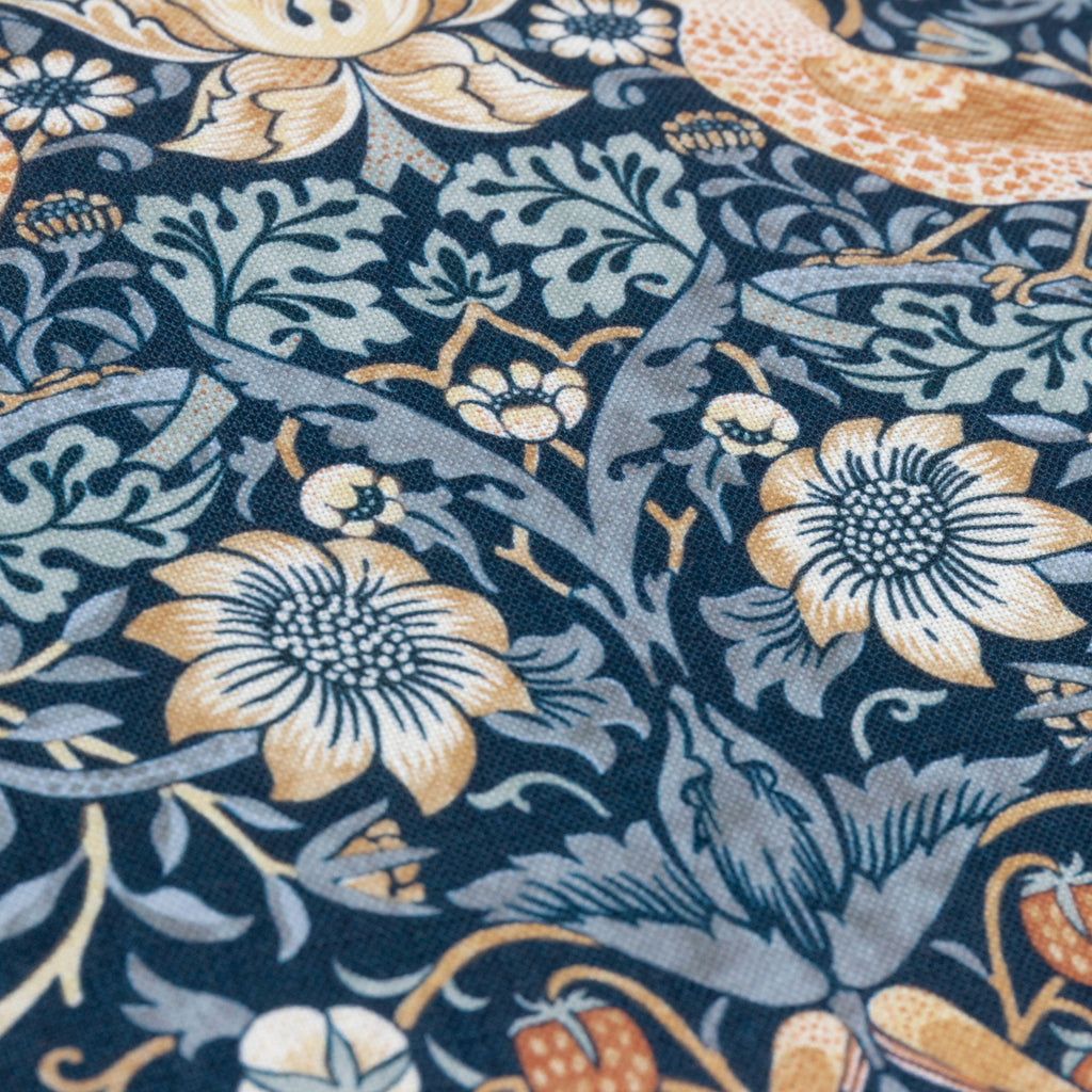 Strawberry Thief Piped Outdoor Cushion